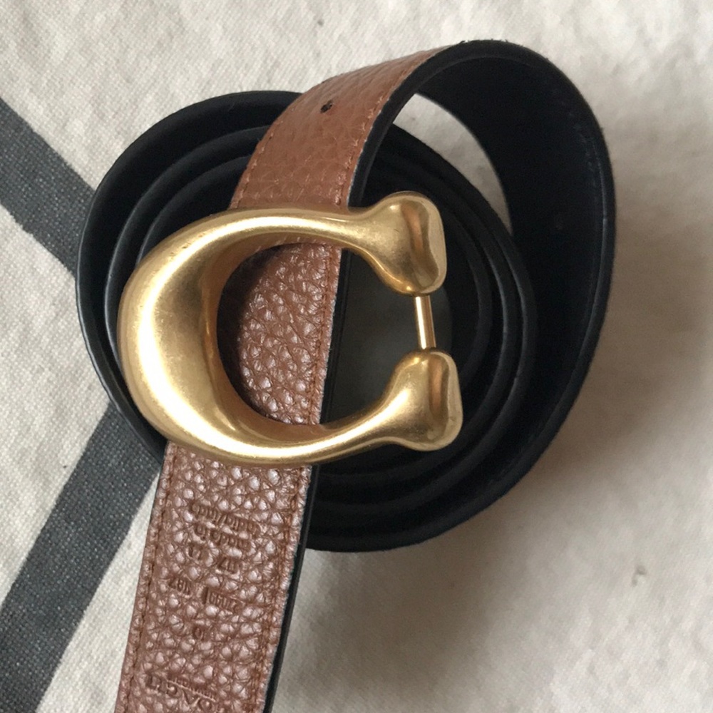 REVERSABLE COACH BELT